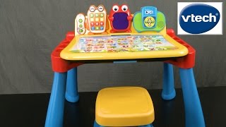 Touch and Learn Activity Desk Deluxe from VTech [upl. by Rramaj]