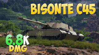 Bisonte C45  9 Frags 68K Damage  Operational  World Of Tanks [upl. by Burrus]