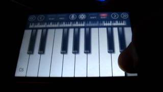 How to Play Kanye Wests quotRunawayquot on PianoKeyboard on iPhone Toast to the Assholes [upl. by Erdna548]