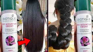 How to apply hair serum PerfectlyBiotique hair serumBiotique bio ebony serum REVIEW [upl. by Safir131]