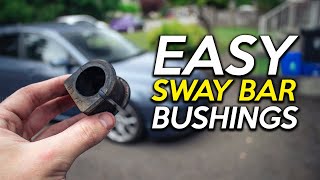 MazdaSpeed 3 Front Sway Bar Bushings WITHOUT REMOVING SUBFRAME [upl. by Nilved]