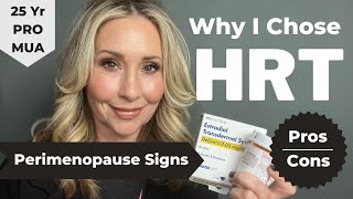 Why I chose HRT Perimenopause is ROUGH [upl. by Stelle]