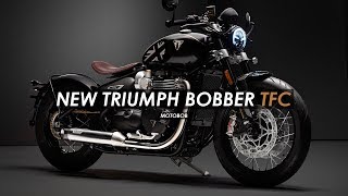 New 2020 Triumph Bobber TFC Unveiled At EICMA [upl. by Ernestine815]