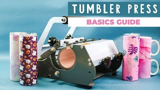 How to Use a Tumbler Press for Tumblers and Mugs [upl. by Coumas]