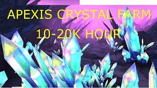 WOW 62  Apexis Crystal Farm 1020khr guide spot [upl. by Ayekal]