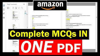 Amazon Hirepro Online Test 1st Round PDF  Amazon English Grammar Questions And Answers [upl. by Auqenaj]