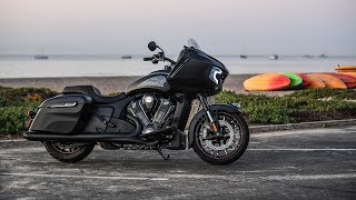 2020 Indian Challenger Dark Horse Review  MC Commute [upl. by Cruce525]