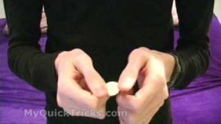 The rubber coin Learn magic coin tricks right now [upl. by Yesdnil]