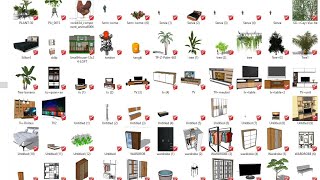 Cara Mudah Download Gratis Material Komponen SketchUp 2018  2021 [upl. by Marietta156]