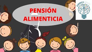 LA PENSIÓN ALIMENTICIA  ALIMENTOS  RETROACTIVIDAD [upl. by Blaise]