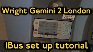 OMSI 2  Gemini 2 London Mod iBus set up tutorial amp door alarm [upl. by Mann]