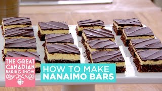 How to make Nanaimo bars  The Great Canadian Baking Show [upl. by Iur]