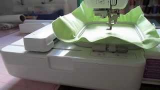 Brother SE 400 Embroidery Set Up Part One [upl. by Yeslah292]