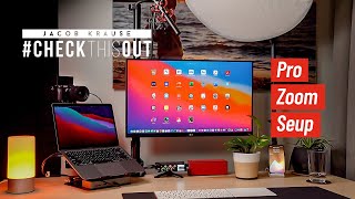 Video Conference LIKE A PRO  Ultimate Zoom Desk Setup [upl. by Lathrope]