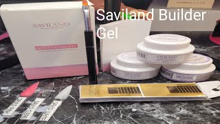 Saviland Builder Gel Set Swatching [upl. by Justicz]