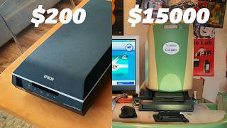 200 Film Scanner VS 15000 Film Scanner Comparison [upl. by Welsh]