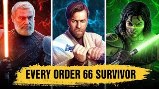 EVERY SINGLE Jedi That Survived Order 66 2024 Updated [upl. by Cook]