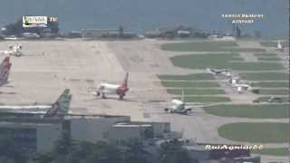 Aeroporto Santos Dumont Rio de Janeiro Controlo Aéreo TAM GOL WEBJET AVIANCA AZUL VARIG pt 3 [upl. by Akit]