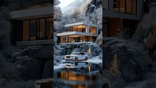 Dream House in the SnowCapped Mountains [upl. by Soluk961]