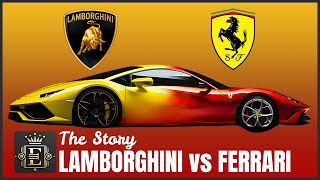 The EPIC Story Behind Ferrari and Lamborghini’s Rivalry [upl. by Asserac]