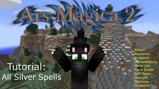 Minecraft Ars Magica 2 quotHow to Unlock Silver Spellsquot [upl. by Pomfrey]