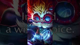 EN Heimerdinger  quotIndeed a wise choicequot  Pick voice line [upl. by Turoff354]