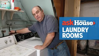 How to Prevent Laundry Room Flooding  Ask This Old House [upl. by Hajile]