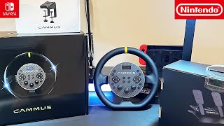 Unboxing and Setup  CAMMUS C5 Racing Wheel Bundle  Gameplay [upl. by Avle784]