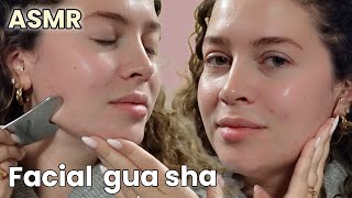 ASMR PÅ SVENSKA FACIAL GUA SHA [upl. by Catherin]