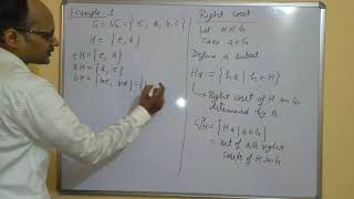 Group Theory Lecture 8 A  Left coset Right Coset and Examples [upl. by Gregorius]