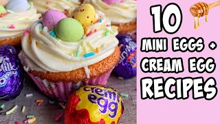 10 Viral Mini Egg And Cream Egg Recipe Tutorials [upl. by Arakaj]