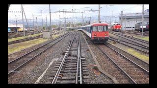 ★ 🇨🇭Cab Ride Basel SBB  Däniken RB Switzerland 2016 [upl. by Ybot]