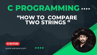 How to compare two strings in c programming [upl. by Niwle42]