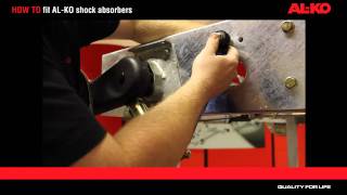 HOW TO fit ALKO shock absorbers [upl. by Acinnej]