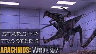 ARACHNIDS Warrior Bugs Explained  Starship Troopers 1997 [upl. by Solram]