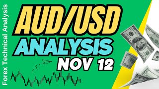 AUD USD Technical Analysis for November 12 2024 [upl. by Radley]