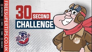 Bristol Flyers 30 second challenge  Freddie the Flyer [upl. by Faustena]