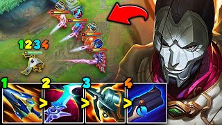 JHIN BUT EVERY SHOT TRIGGERS A NEW EFFECT 1 2 3 4 JHIN BUILD IS AMAZING [upl. by Akit]