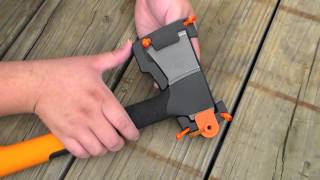 Fiskars X7 HatchetAxe Improvements to Handle and Sheath [upl. by Ellezaj865]