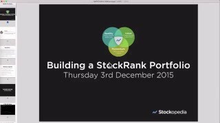 Building a StockRanks Portfolio  quotThe NAPS Portfolioquot [upl. by Maccarone]