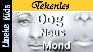 GEZICHT tekenen voor beginners [upl. by Mile]