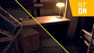 Resident Evil 7 Biohazard  Ray Tracing ON vs OFF Comparison [upl. by Schulz565]