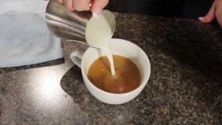 How to Steam for an Eggnog Latte [upl. by Isaac490]