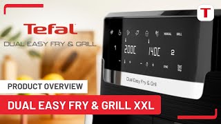 Discover Tefal Dual Easy Fry Air Fryer amp Grill EY905N [upl. by Noyar503]