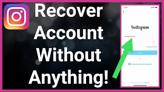 How To Recover Instagram Account WITHOUT Email Phone Password or Facebook [upl. by Nudd182]