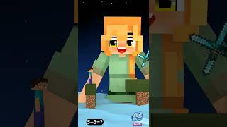 QUACK TO WIN THE MINECRAFT MINI GAME ALEX VS STEVE [upl. by Aylad121]