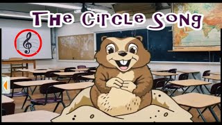 Circle Song  Circumference is Pi x Diameter and Area is Pi r squared MathsSchool GCSE Revision [upl. by Akinet]