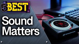 ✅ TOP 5 Best External Soundcards  Today’s Top Picks [upl. by Anaibaf]