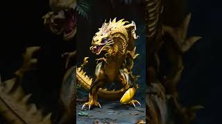 Dragon VS Banana hybridanimals hybrid dragon shortvideo shorts viralshort shortsfeed capcut [upl. by Mehala577]