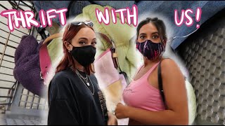 COME THRIFT WITH US  ROOFTOP PARK VLOG [upl. by Alyakam571]